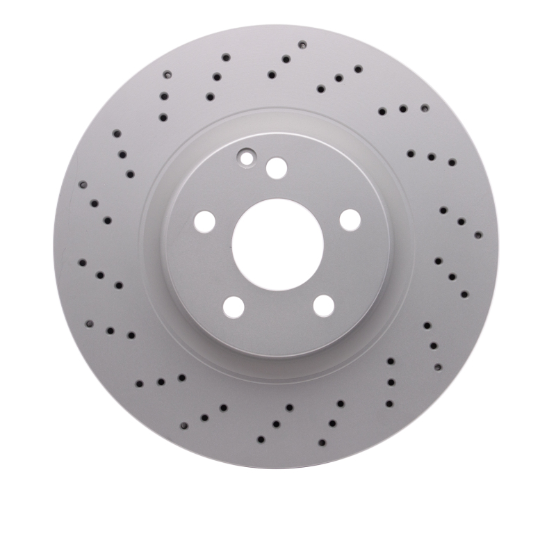 Mercedes-Benz CL550 Brake Rotor (1) - Front - R1 Concepts - Drilled GeoMET - `07-`13 Mercedes-Benz CL550 Brake Rotor (1) - Front - R1 Concepts - Drilled GeoMET - `07-`13